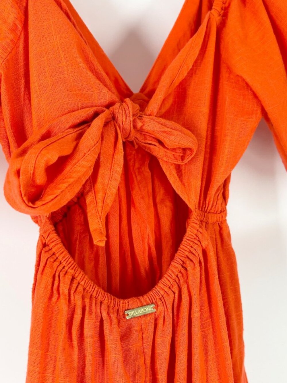 Billabong Love Fade Puff Sleeve Midi Dress - Picture 5 of 7